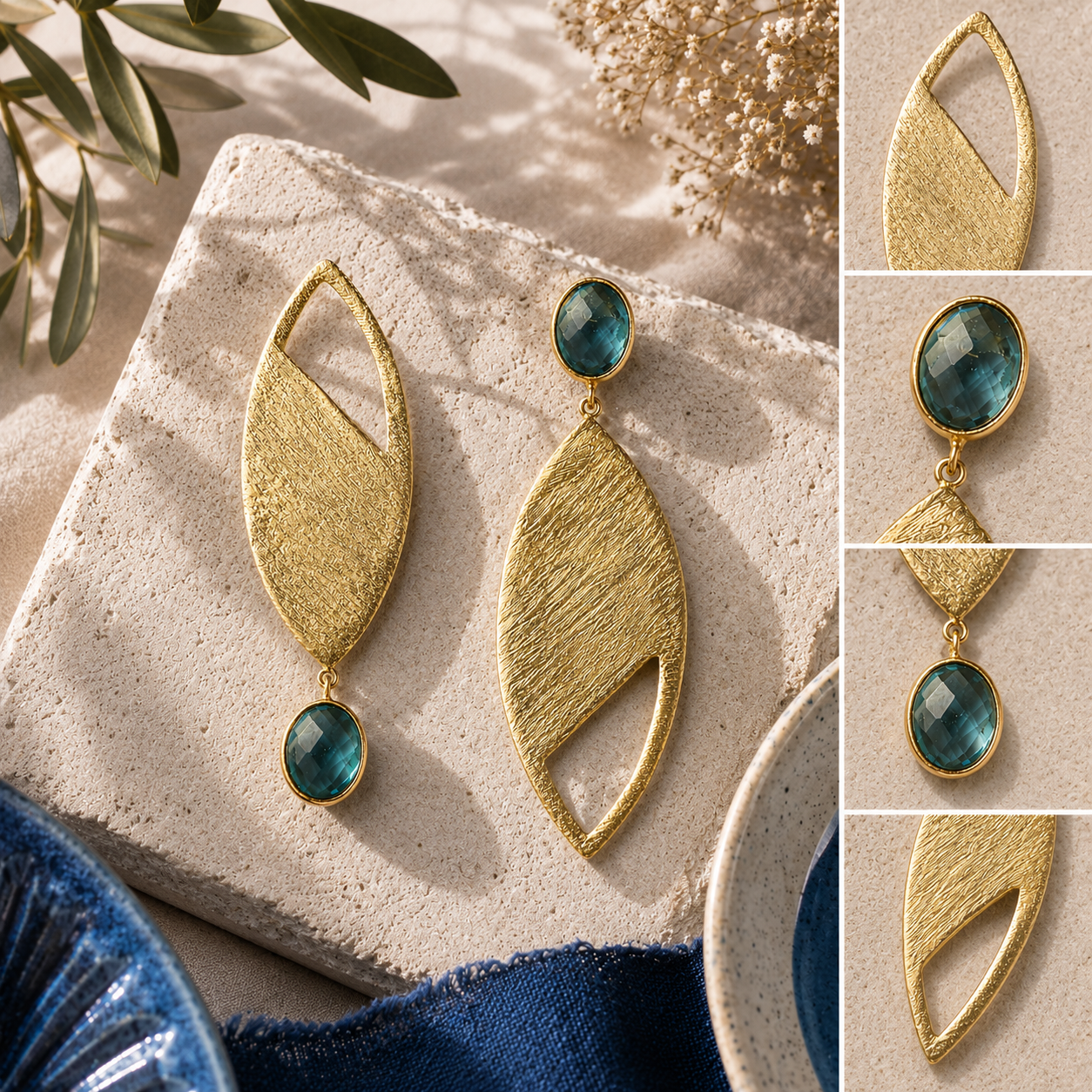 Bulluka Blue Lagoon Earrings
