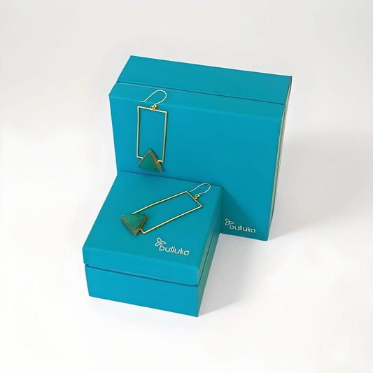 Bulluka Love Triangle Earrings