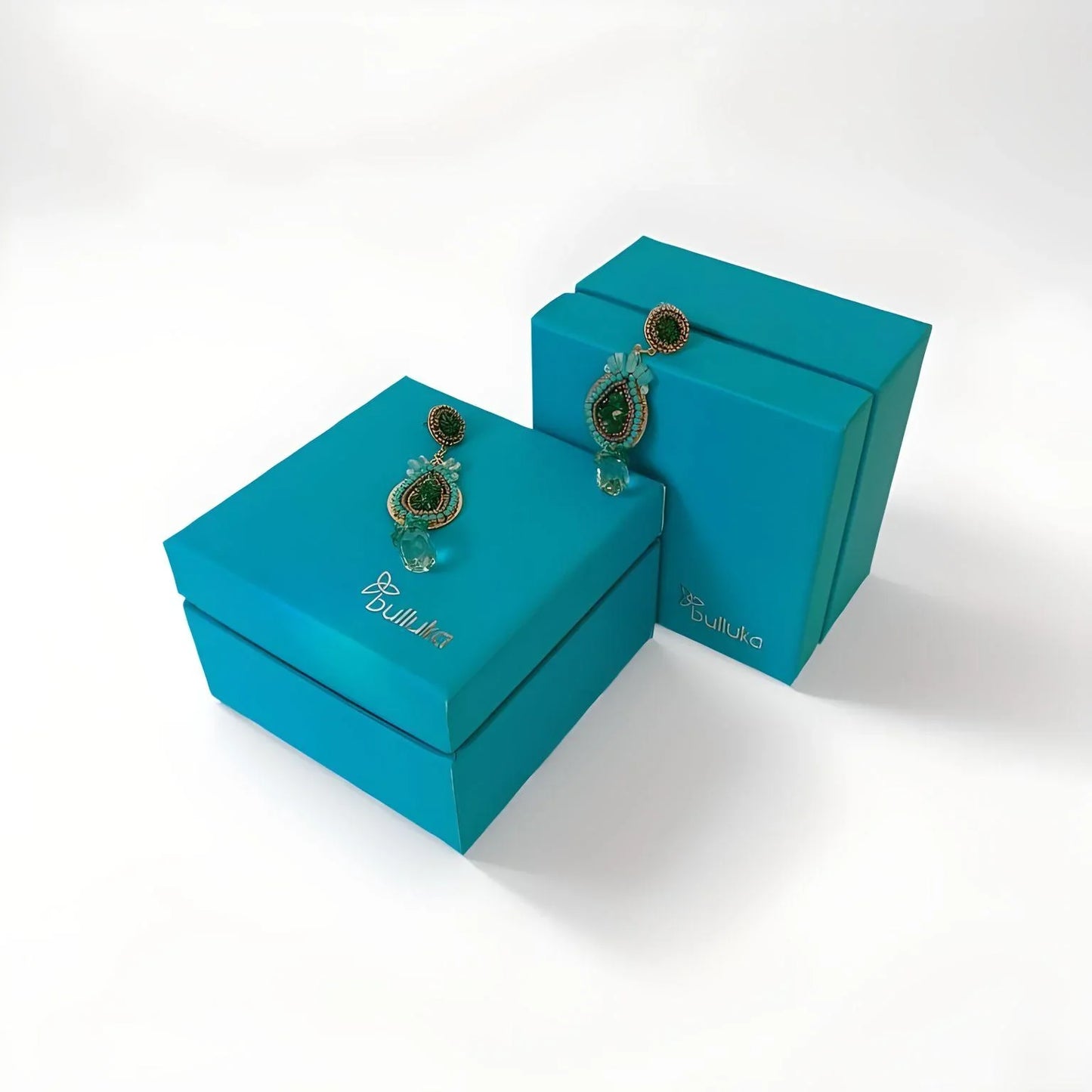 Bulluka Aqua Crystelle Earrings