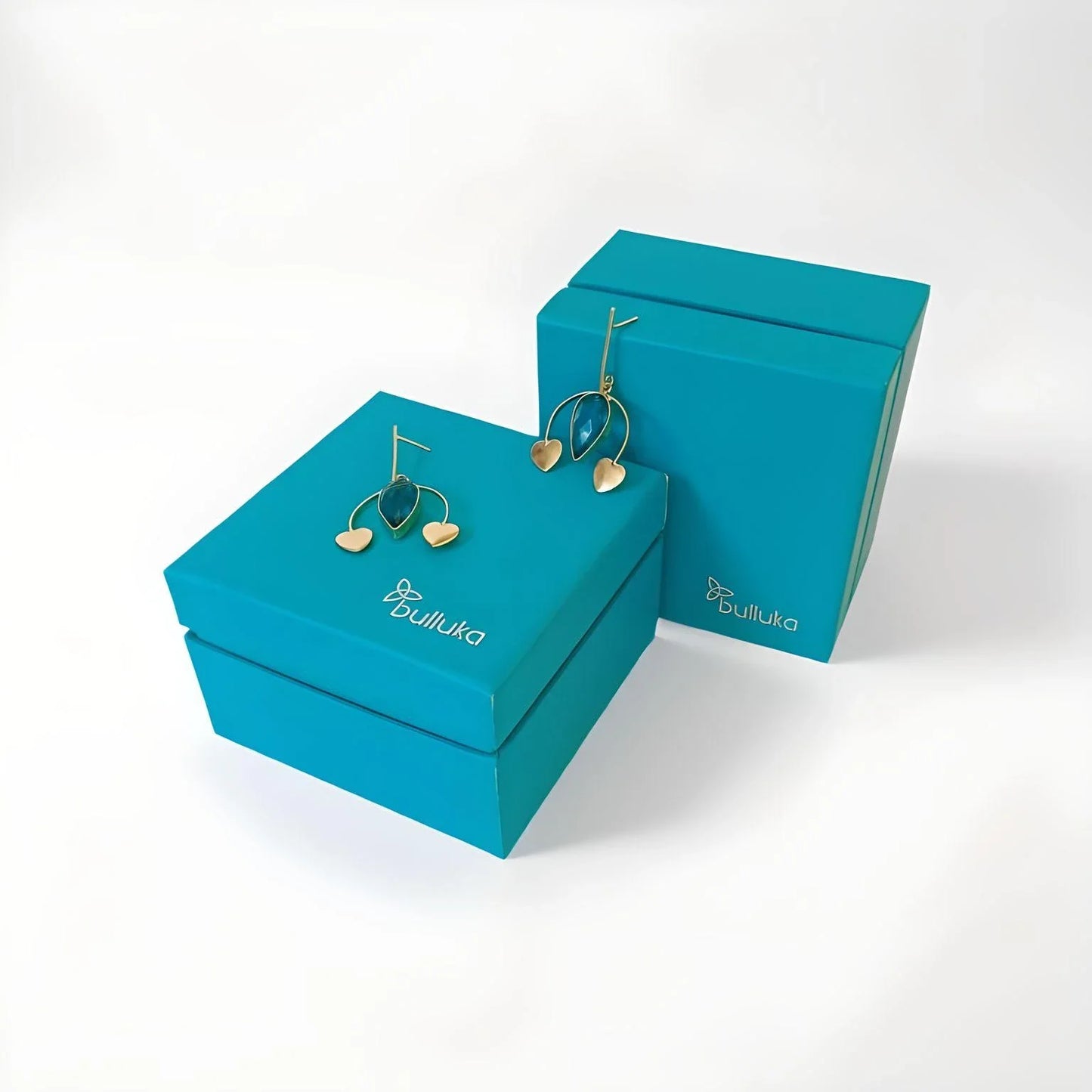 Bulluka Heart Drop Aqua Arches