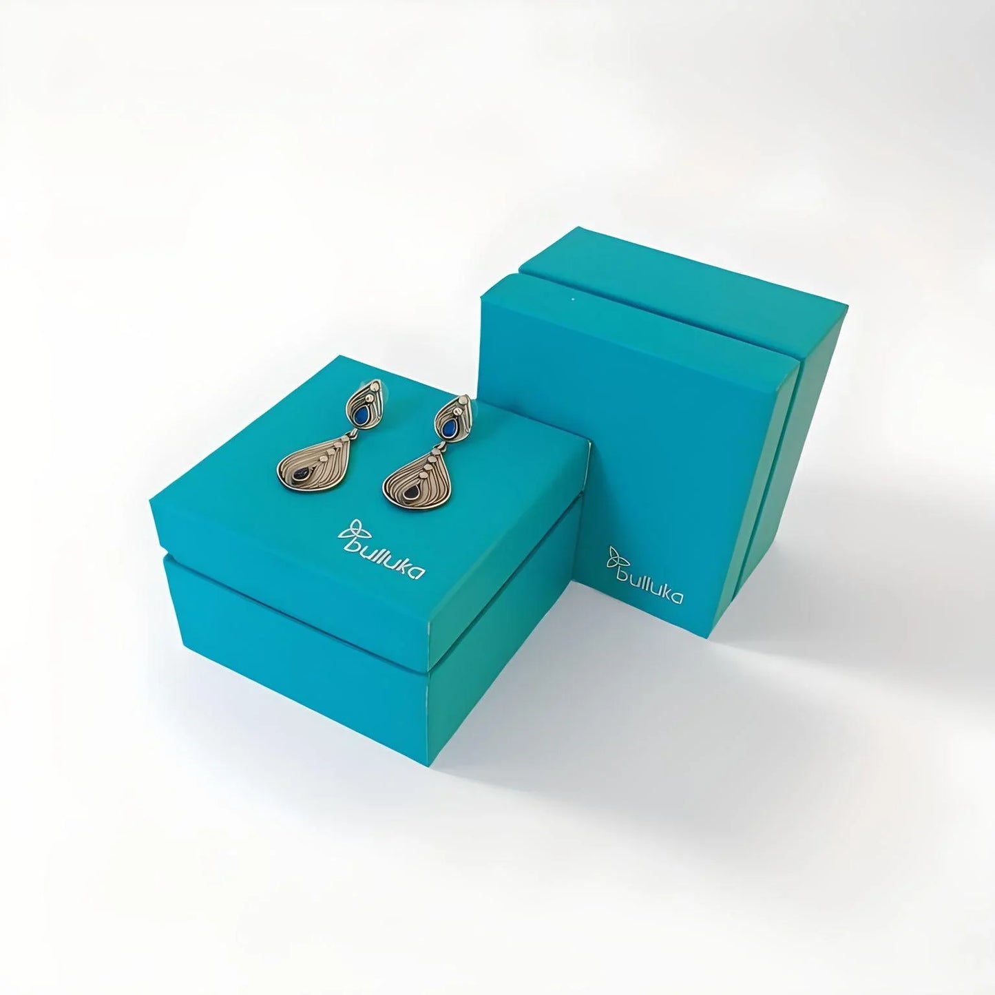 Bulluka Silver Fern Earrings