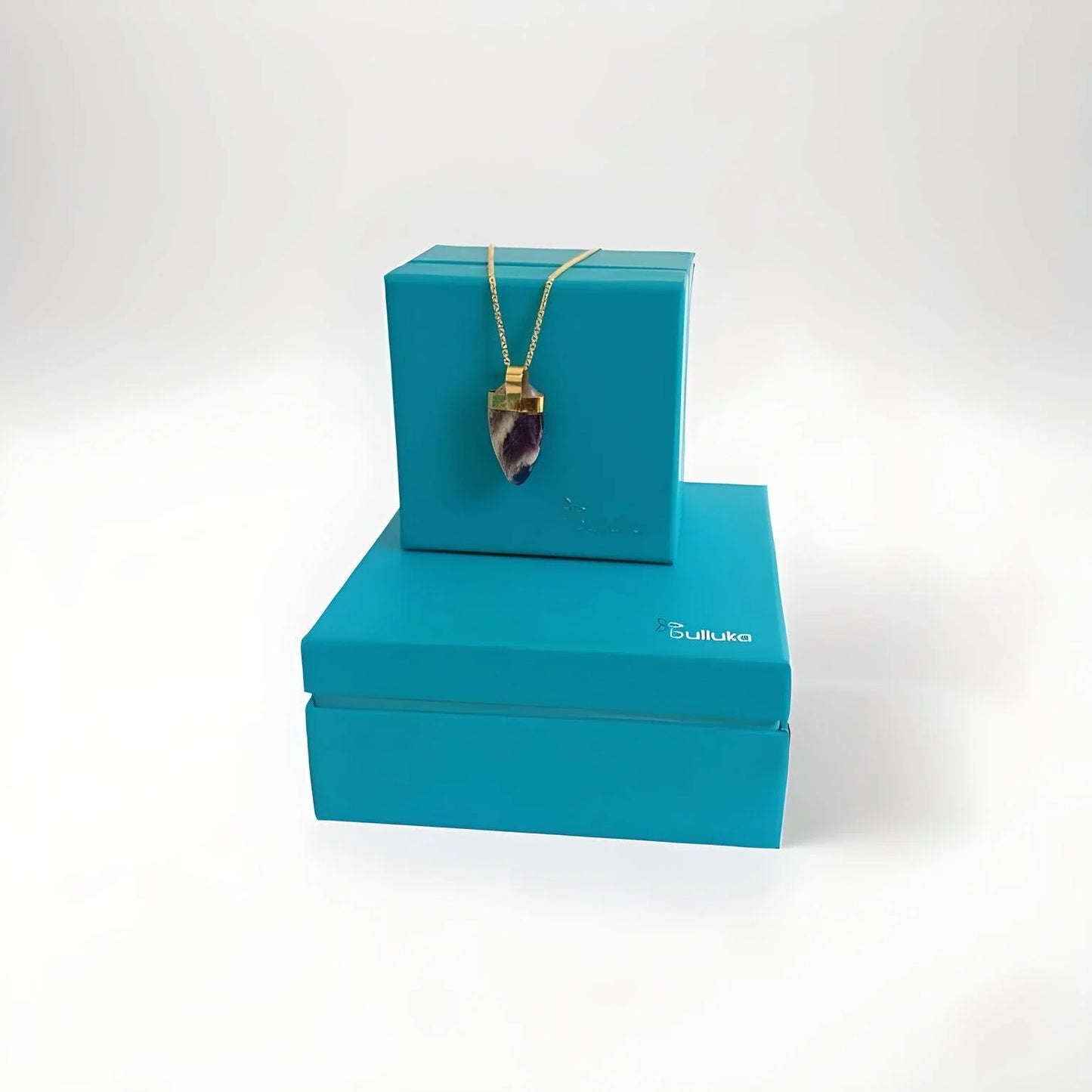 Bulluka Gauri Raw Stone Gold Toned Necklace