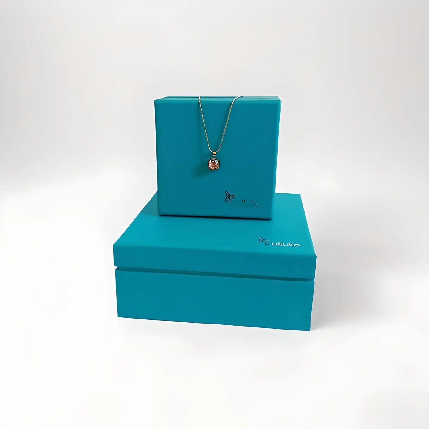 Bulluka Electric Sky Pendant Necklace