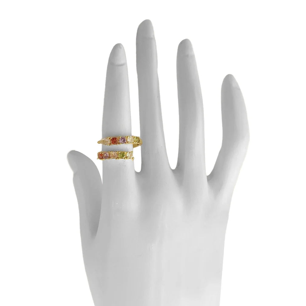 Bulluka Prism Band Adjustable Ring