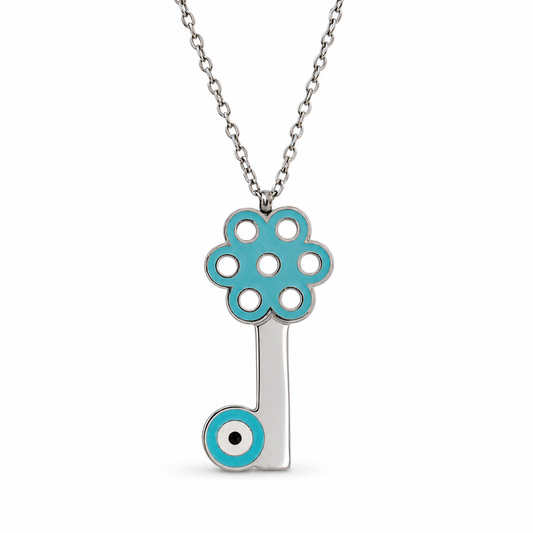 Bulluka Blue Key Pendent