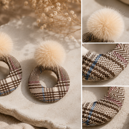 BULLUKA Fur-Logic Earrings