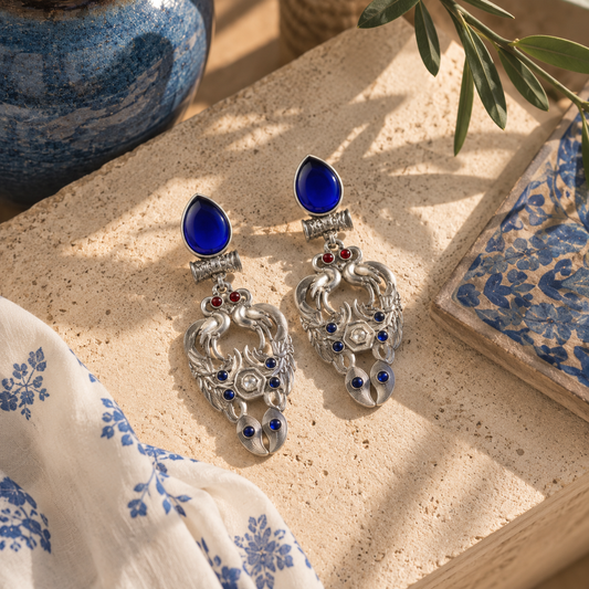 Royal Raag Statement Dangle Earrings