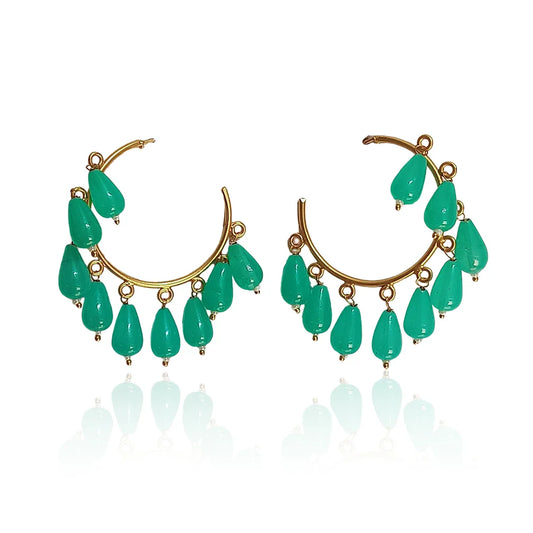 Bohemian Hoop Earrings