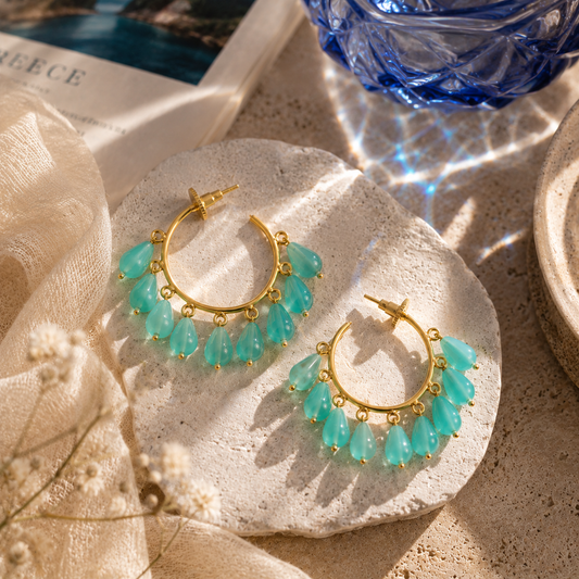Bohemian Hoop Earrings