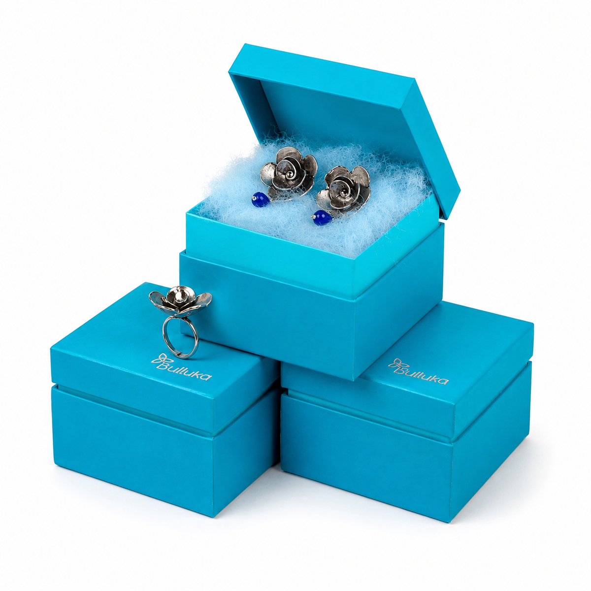 Blooming Rose Studs