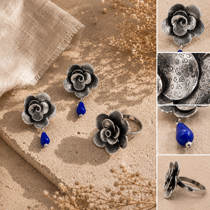 Blooming Rose Studs