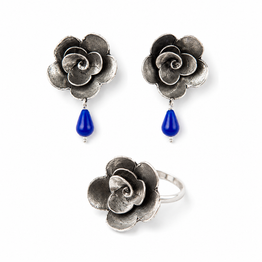Blooming Rose Studs
