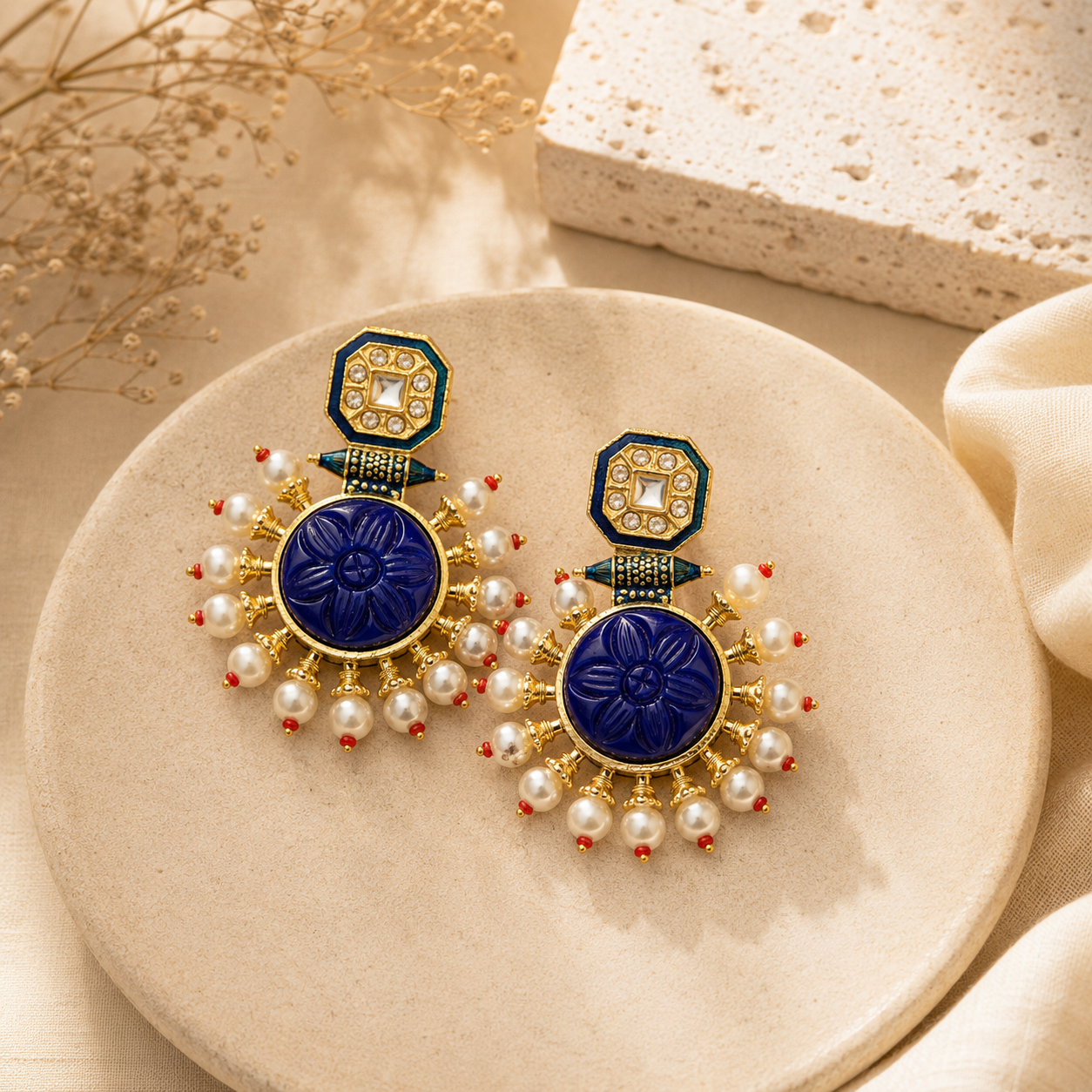 Bulluka Enchanted Radiance Drops Earrings