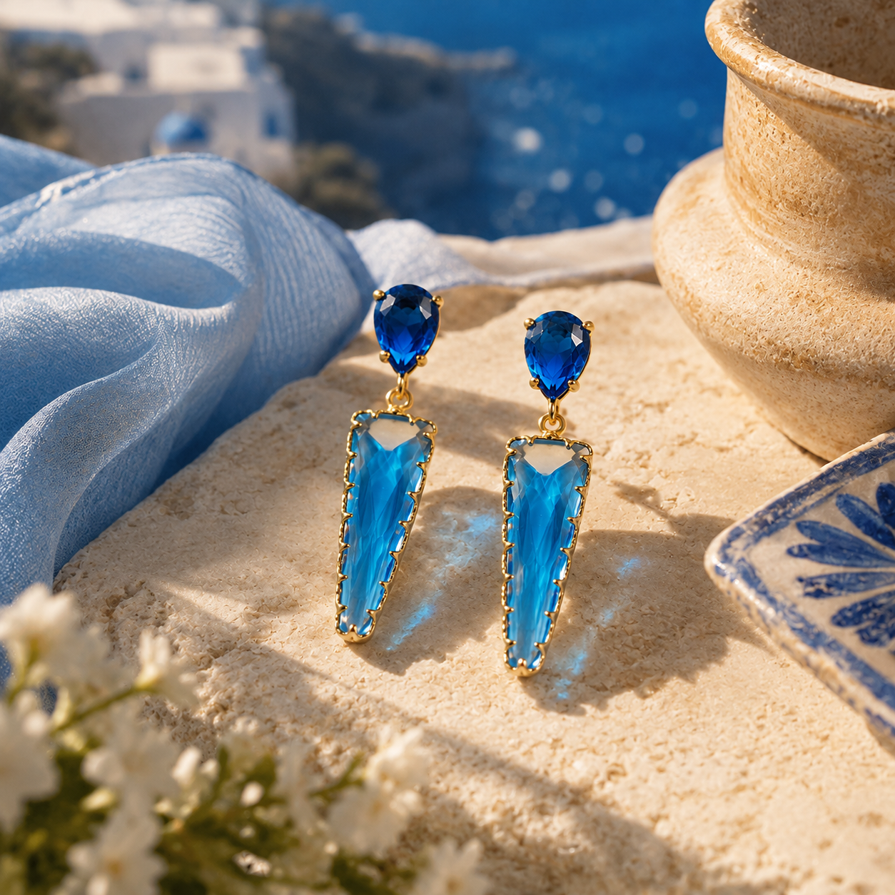 Bulluka Triangoli Earrings