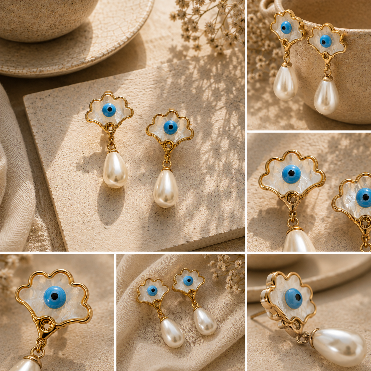 Bulluka Cloud Charm Evil Eye Drops