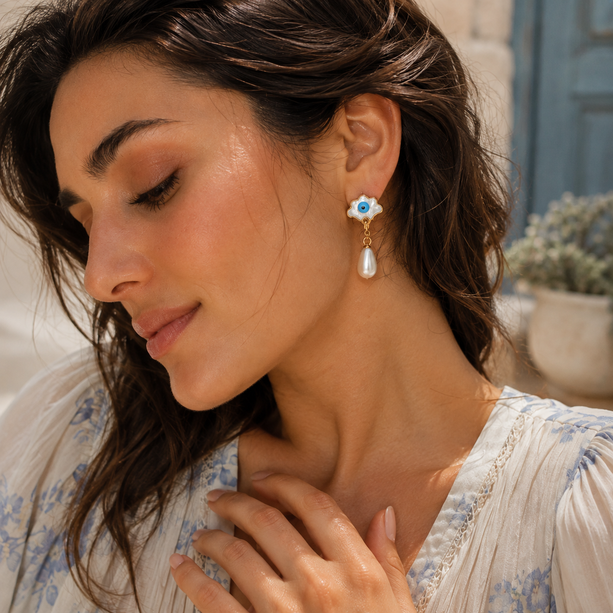 Bulluka Cloud Charm Evil Eye Drops
