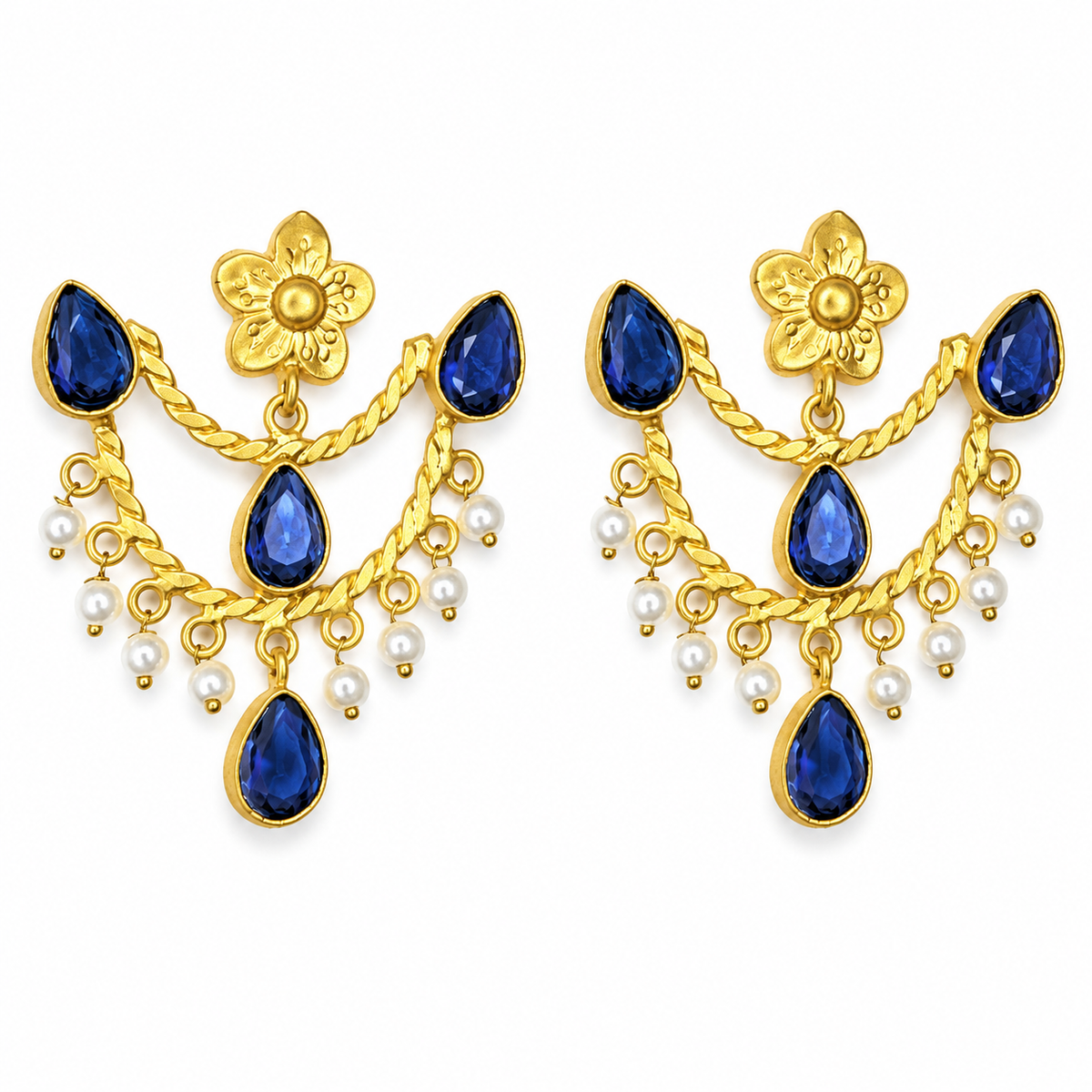 Bulluka Amethyst Royale Chandbalis