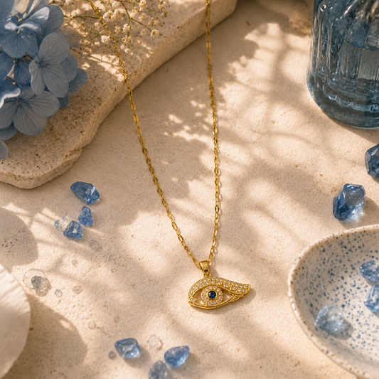 Bulluka Eye of Horus Necklace