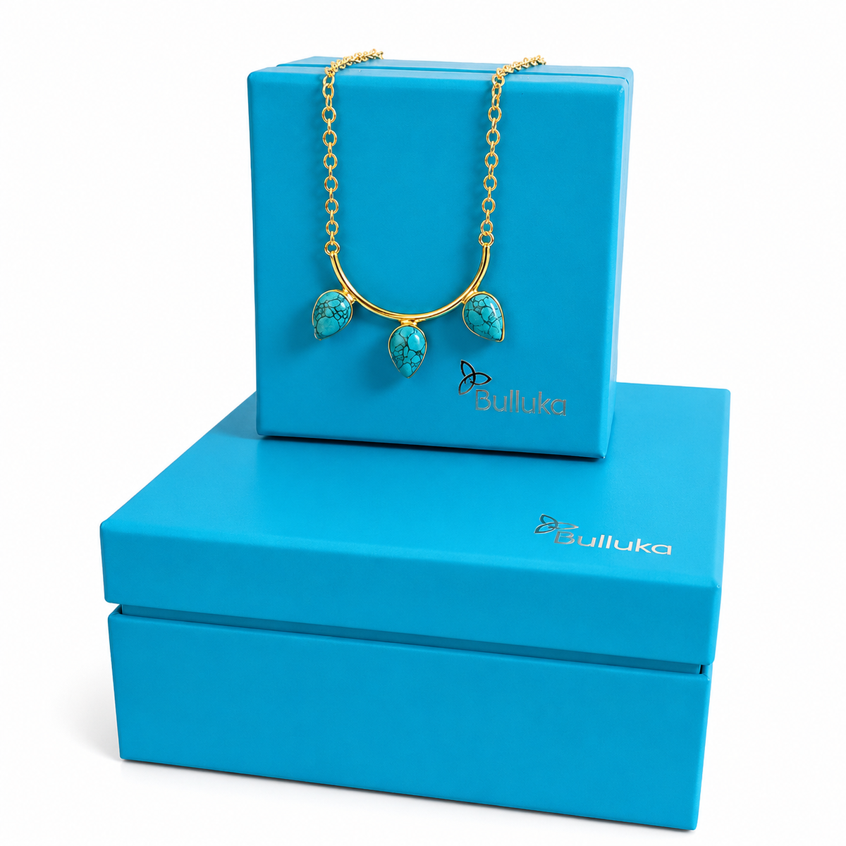 Bulluka Trinity Gold Toned Necklace