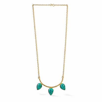 Bulluka Trinity Gold Toned Necklace
