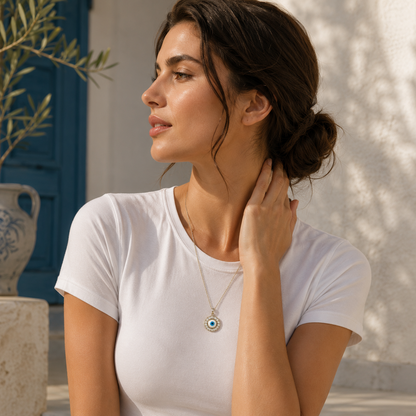 Bulluka Twinkling Eye Necklace
