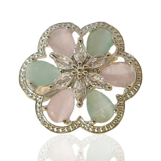 Bulluka CloudBloom Blossom Adjustable Ring