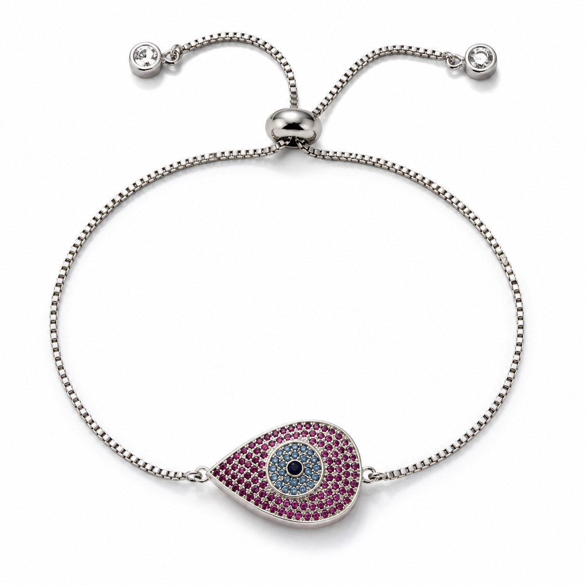 Bulluka Rose Guardian Eye Bracelet