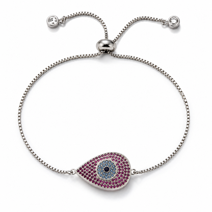 Bulluka Rose Guardian Eye Bracelet
