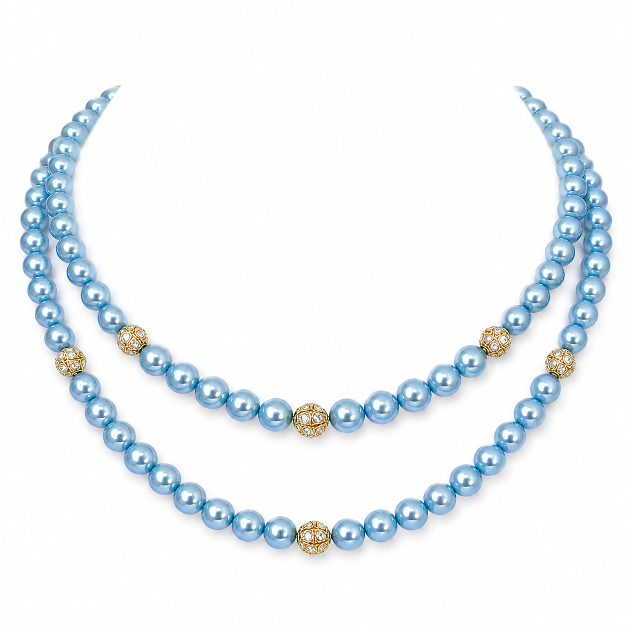Bulluka Queen's Blue Necklace