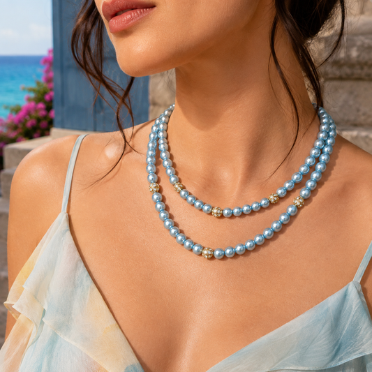 Bulluka Queen's Blue Necklace