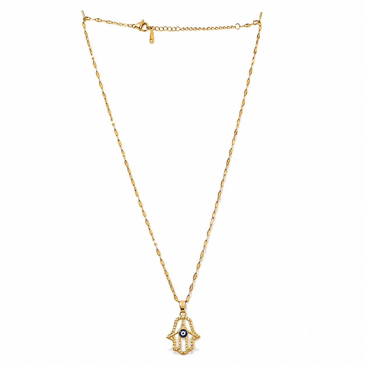 Bulluka Hamsa Glow Necklace