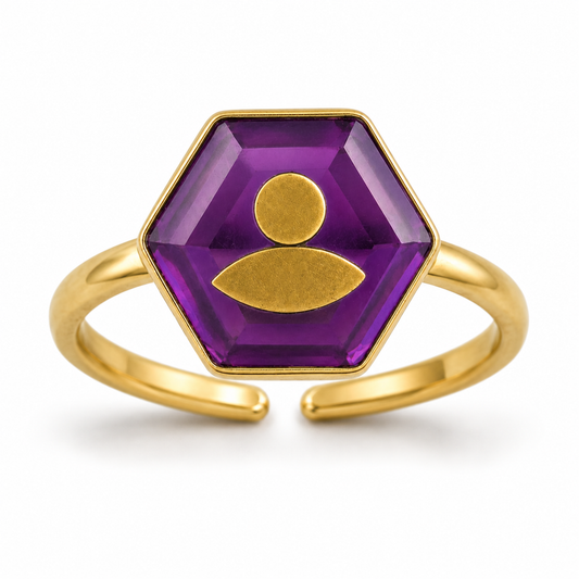 Bulluka Myst Mood Adjustable Ring