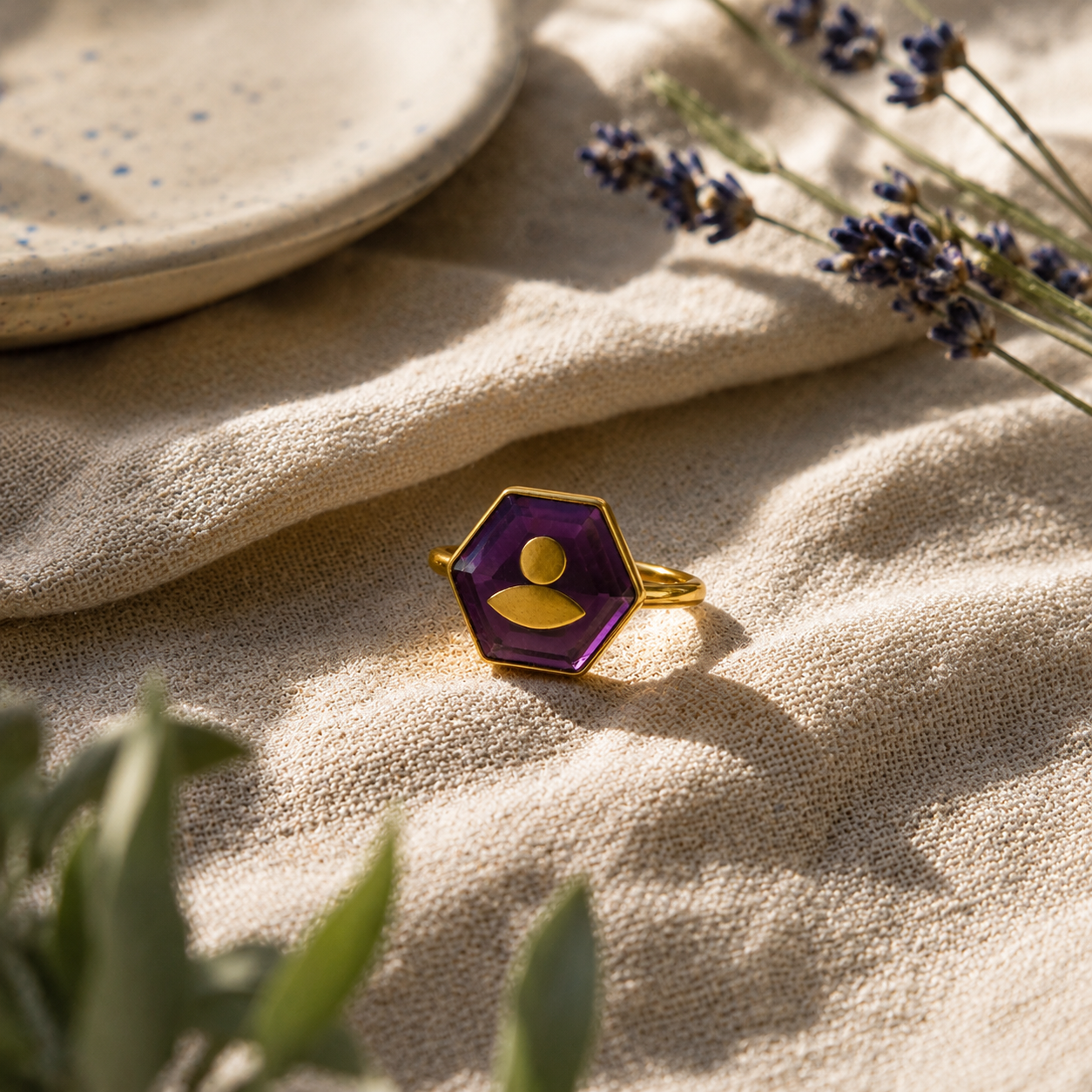 Bulluka Myst Mood Adjustable Ring
