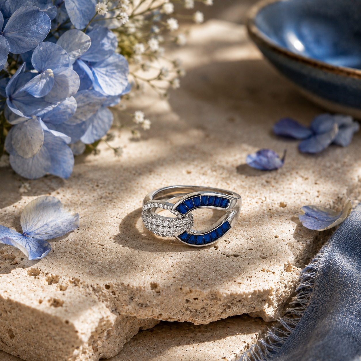 Bulluka Luna Link Adjustable Ring