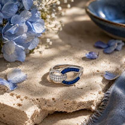 Bulluka Luna Link Adjustable Ring