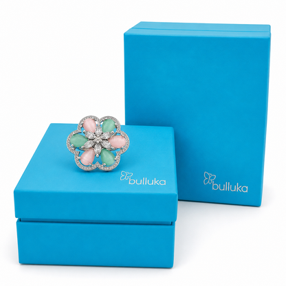 Bulluka CloudBloom Blossom Adjustable Ring