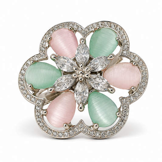 Bulluka CloudBloom Blossom Adjustable Ring