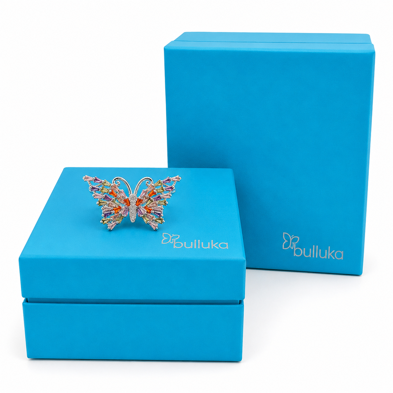 Bulluka Twinkle Flutter Statement Adjustable Ring