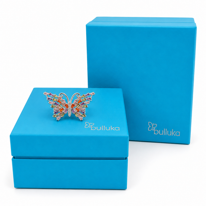 Bulluka Twinkle Flutter Statement Adjustable Ring