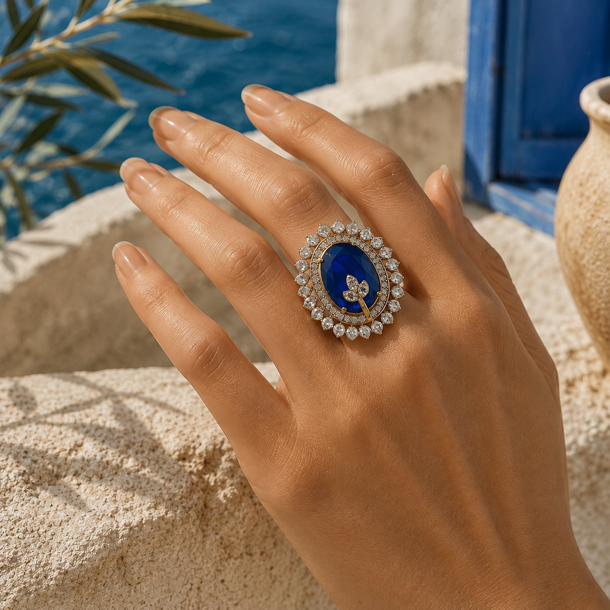 Bulluka Empire Gaze Adjustable Ring