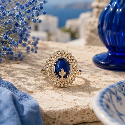 Bulluka Empire Gaze Adjustable Ring