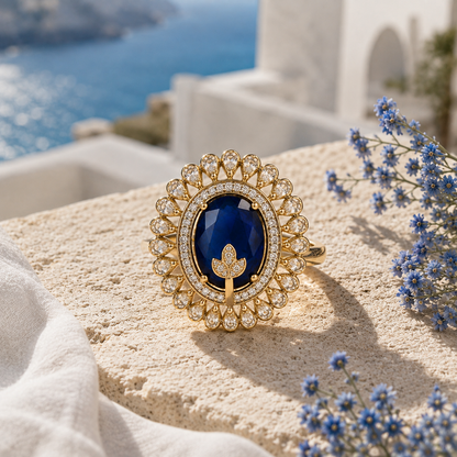 Bulluka Empire Gaze Adjustable Ring